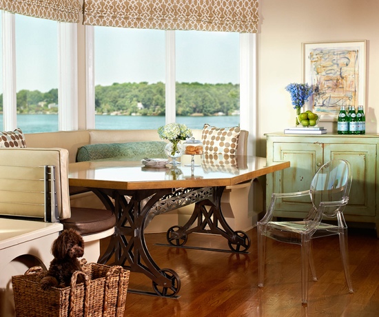 Traci Zeller Designs Lakefront Breakfast Room