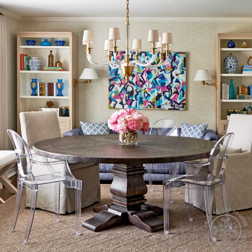 Traci Zeller Designs Double Duty Dining Room