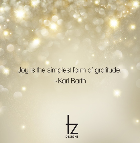 Joy Is Gratitude Karl Barth