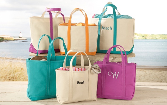 LL Bean Boat and Tote Bags