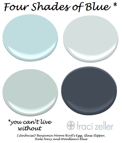 Four Shades of Blue You Can't Live Without