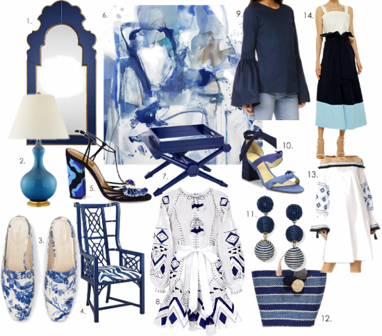 Feeling Blue? Fashion and Interior Design