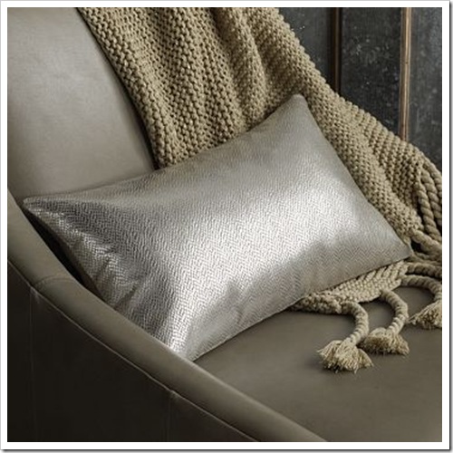 West Elm Frosted Foil Pillow Cover